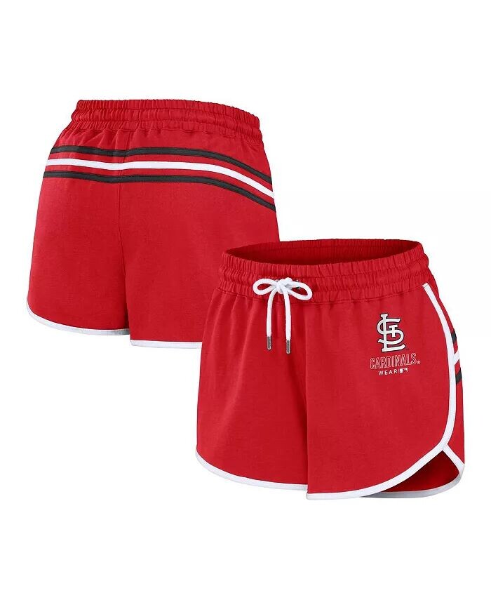 

Женские красные шорты с логотипом St. Louis Cardinals WEAR by Erin Andrews