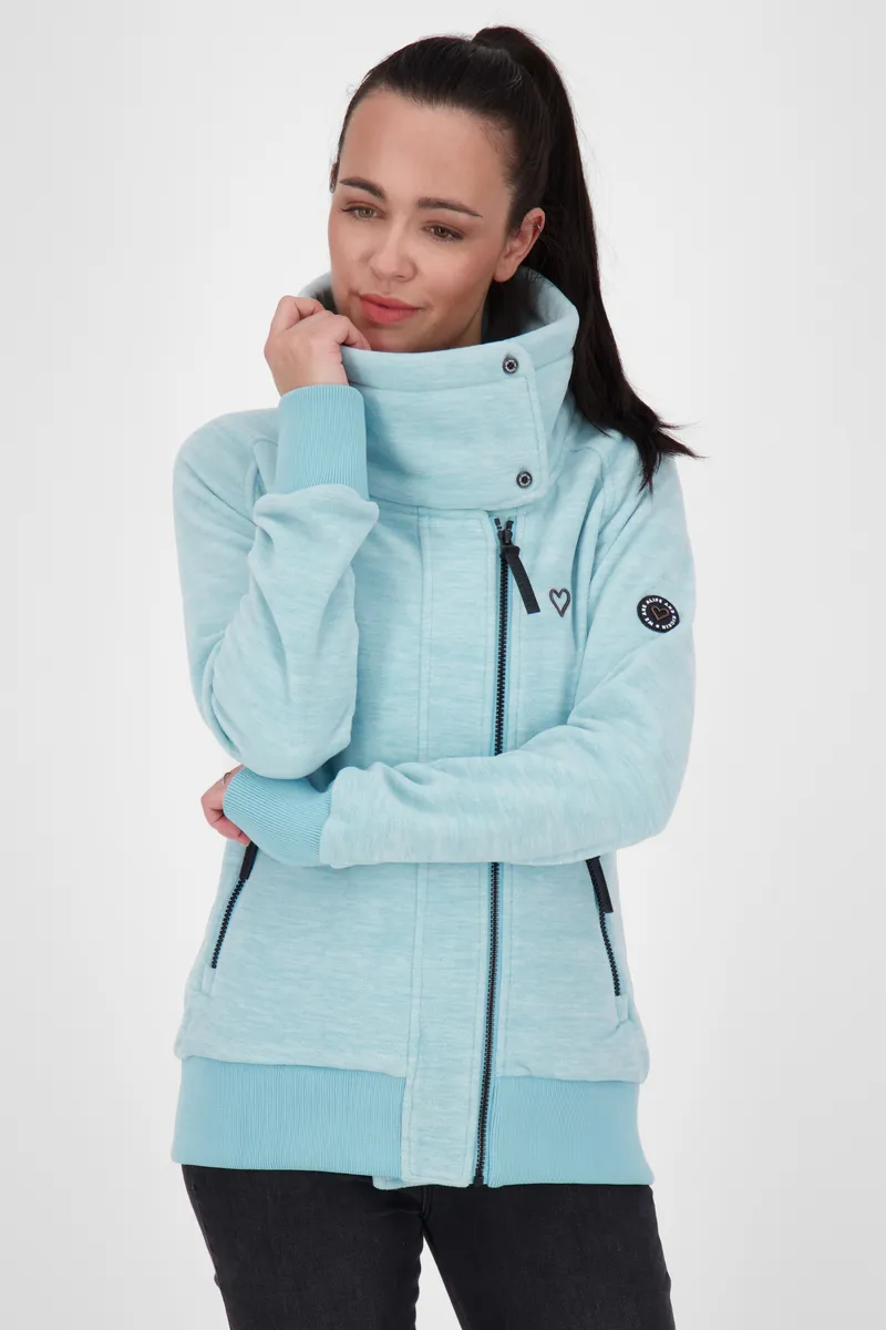 

Толстовка с капюшоном Alife & Kickin "MerritAK F толстовка женская толстовка с капюшоном, толстовка", цвет Ice Melange