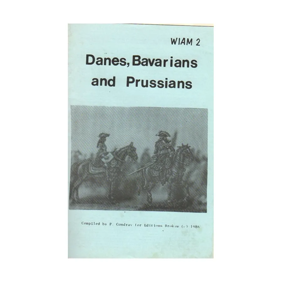 

Wargaming in the Age of Marlborough #2 — датчане, баварцы и пруссаки, Historical Miniature Rules (Editions Brokaw)