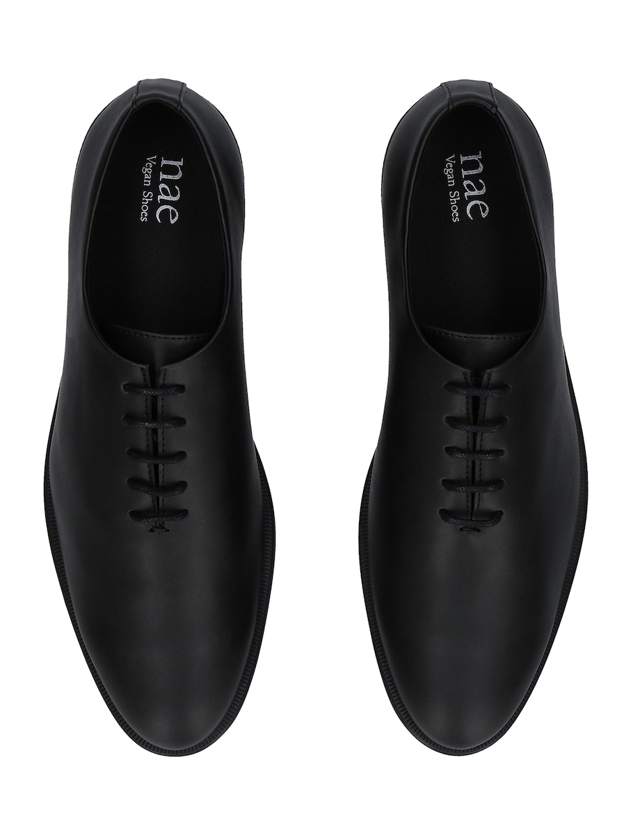 Туфли на шнуровке nae Vegan Shoes BRODY, черный — фото 3