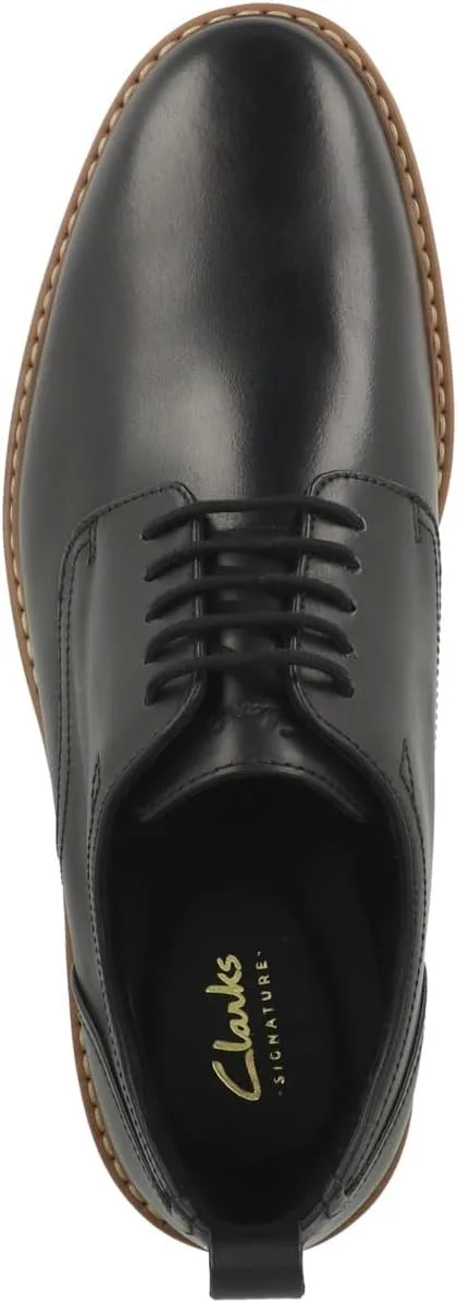 Мужские туфли Clarks Aldwin, черный/черный — фото 2