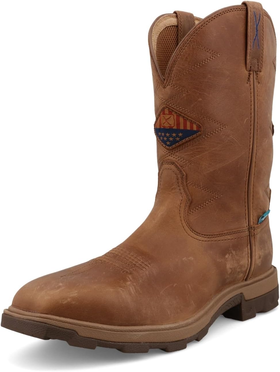 

Ботинки Twisted X Men's 11 UltraLite X, с квадратным носком Nano Toe и технологией UltraLite X, Ginger