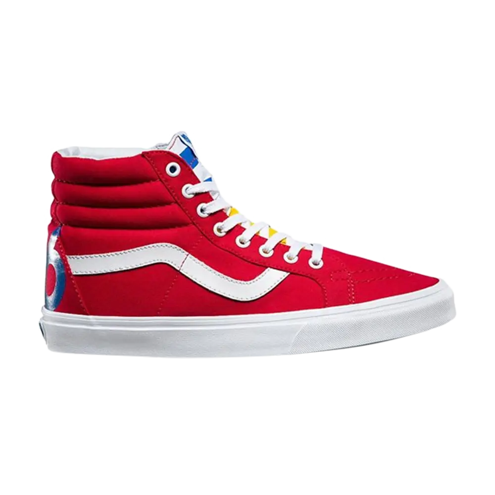 

Кроссовки Sk8-Hi Reissue Vans, красный