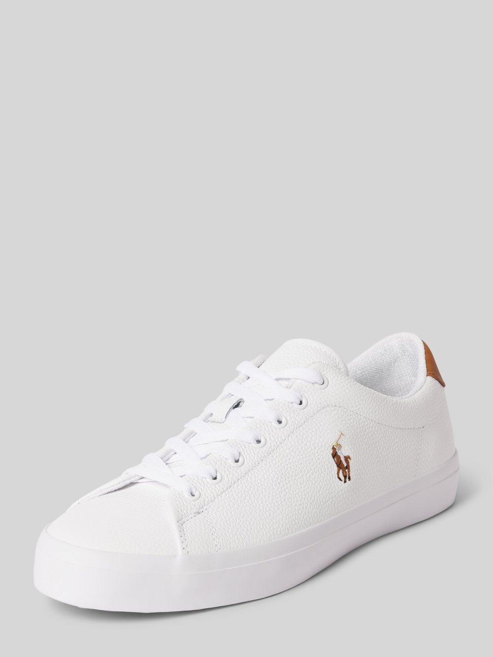 

Кроссовки из натуральной кожи модель 'LONGWOOD' Polo Ralph Lauren, белый
