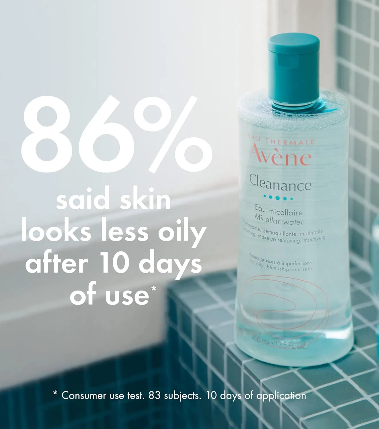 Мицеллярная вода Avene — Мицеллярный очищающий «Cleanance» от Avène, 400 мл — фото 3