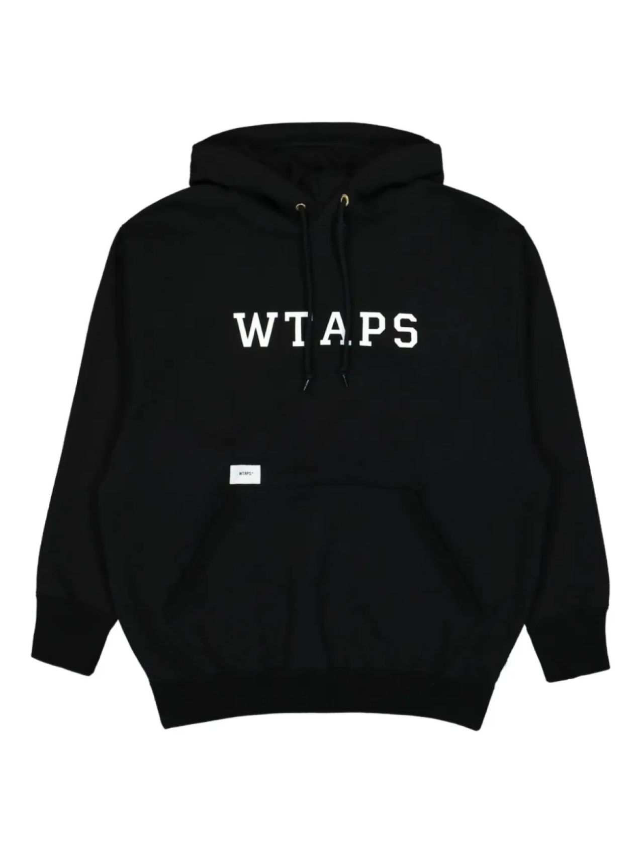 

Толстовка с капюшоном WTAPS из хлопка, черный