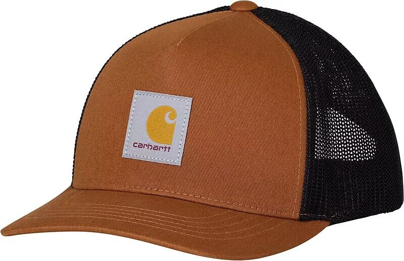 

Мужская кепка Carhartt Trucker с сетчатой ​​спинкой и нашивкой на спине
