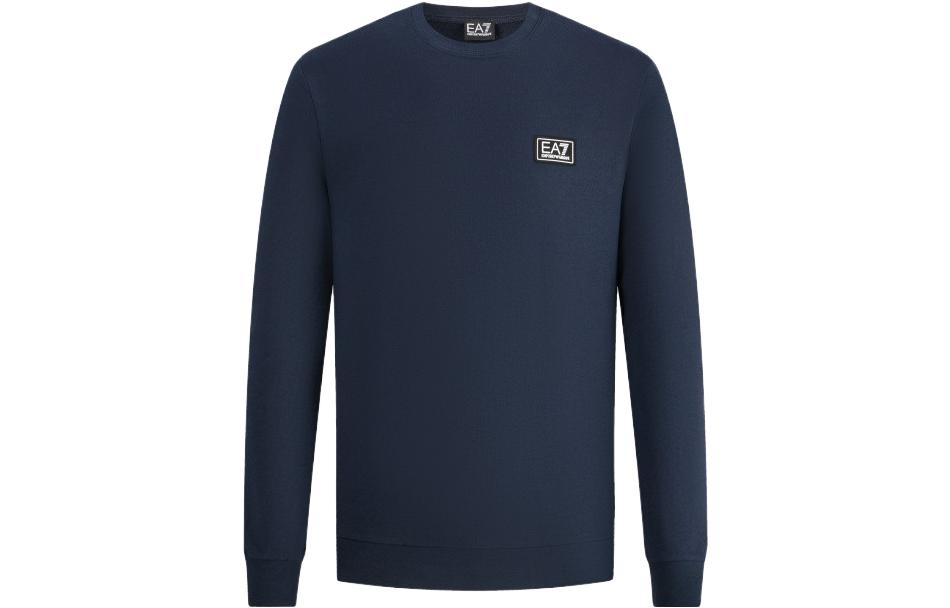 EMPORIO ARMANI Толстовка EA7 FW23 мужская navy blue — фото 3
