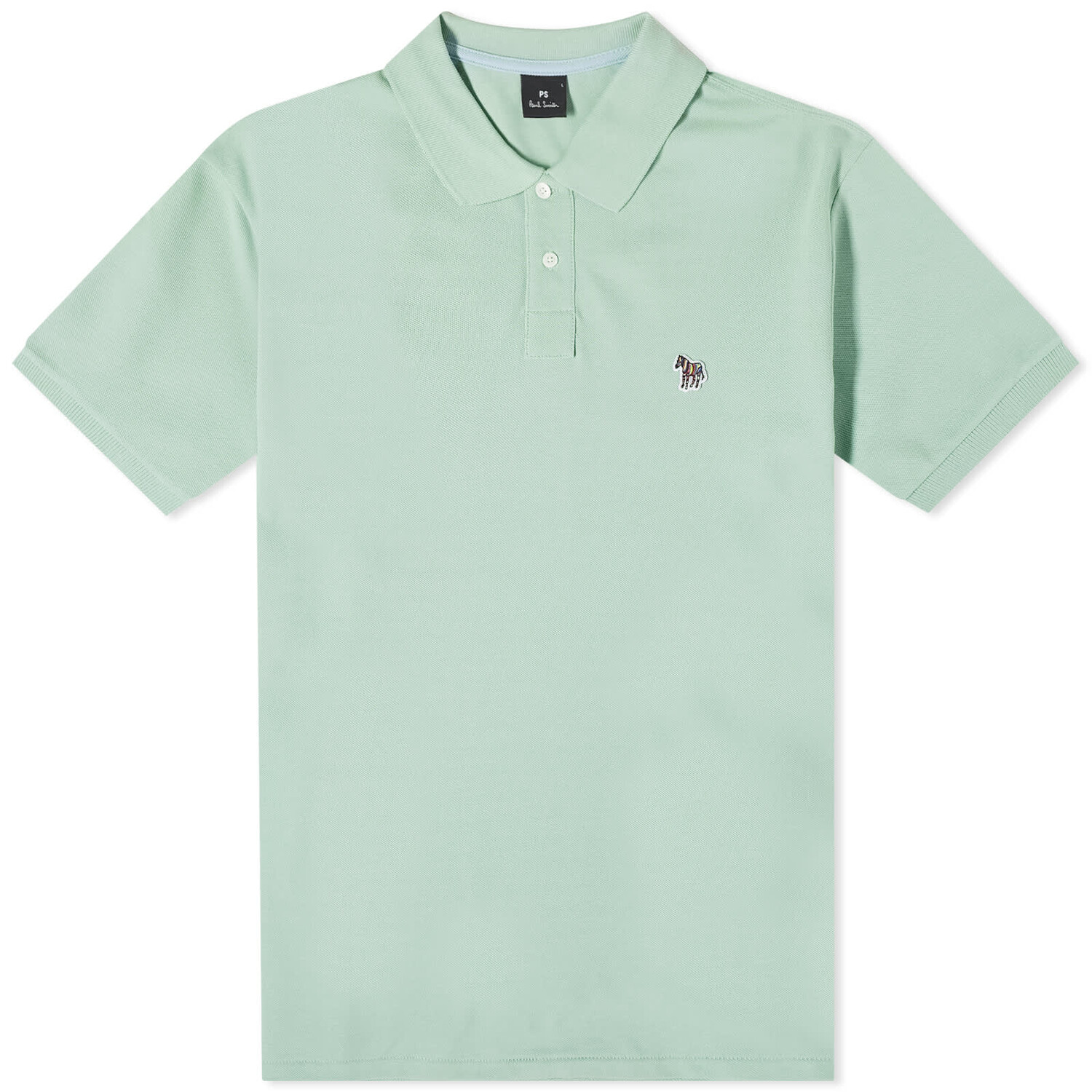 

Рубашка Paul Smith Regular Fit Zebra Polo, зеленый
