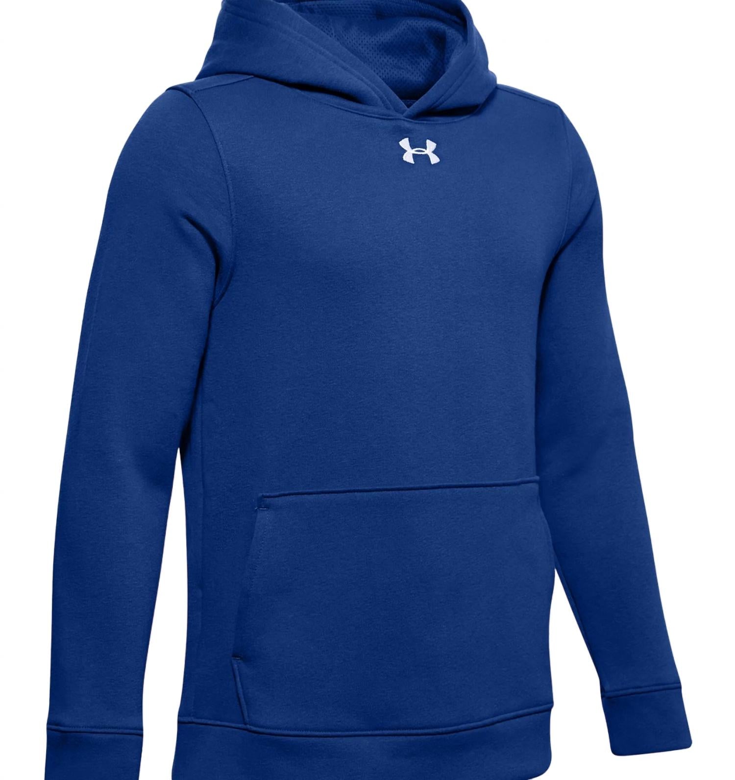 

Молодежная худи Youth Hustle из флиса в цвете Royal/white Under Armour