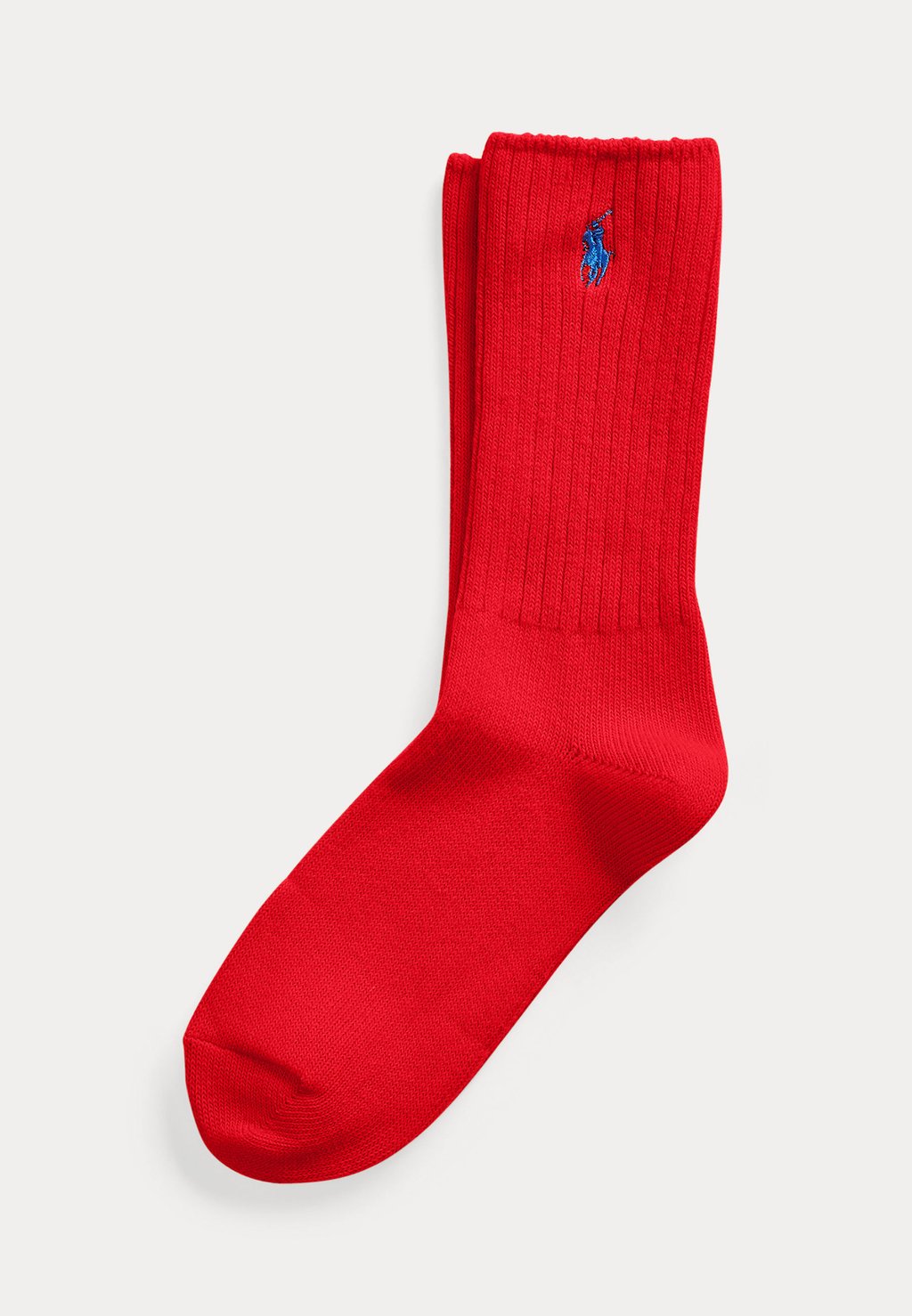 

Носки EMBROIDERED PONY CREW SOCKS Polo Ralph Lauren, красный