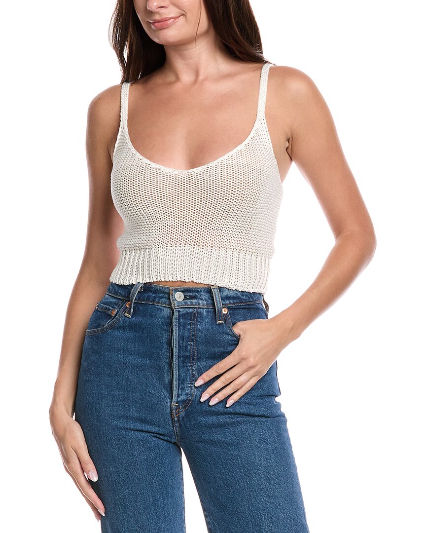 

Песерико Трикотажный топ Peserico, белый