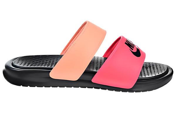 Тапочки benassi duo ultra slide 'racer pink sunset glow' Nike, розовый — фото 2