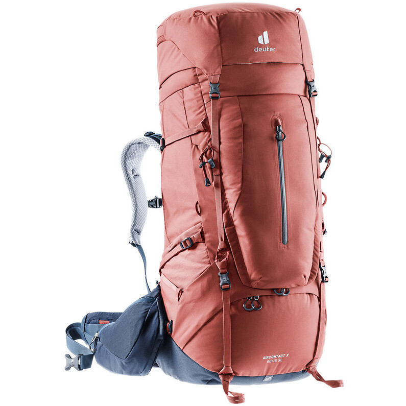

Женский рюкзак Aircontact X 80+15 SL Deuter, красный