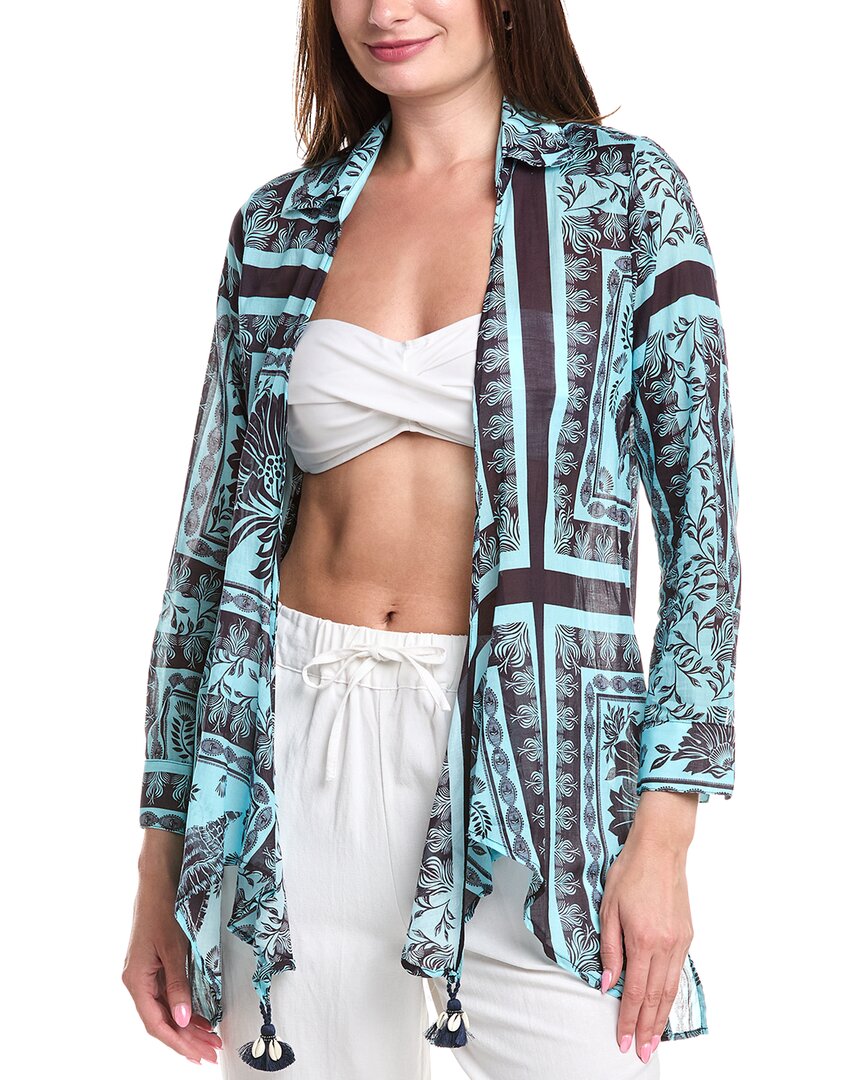 

PQ Swim Милли Накидка с завязками, синий