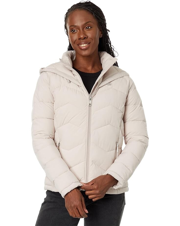 

Пуховик Calvin Klein Lightweight Bibbed, цвет Cappuccino