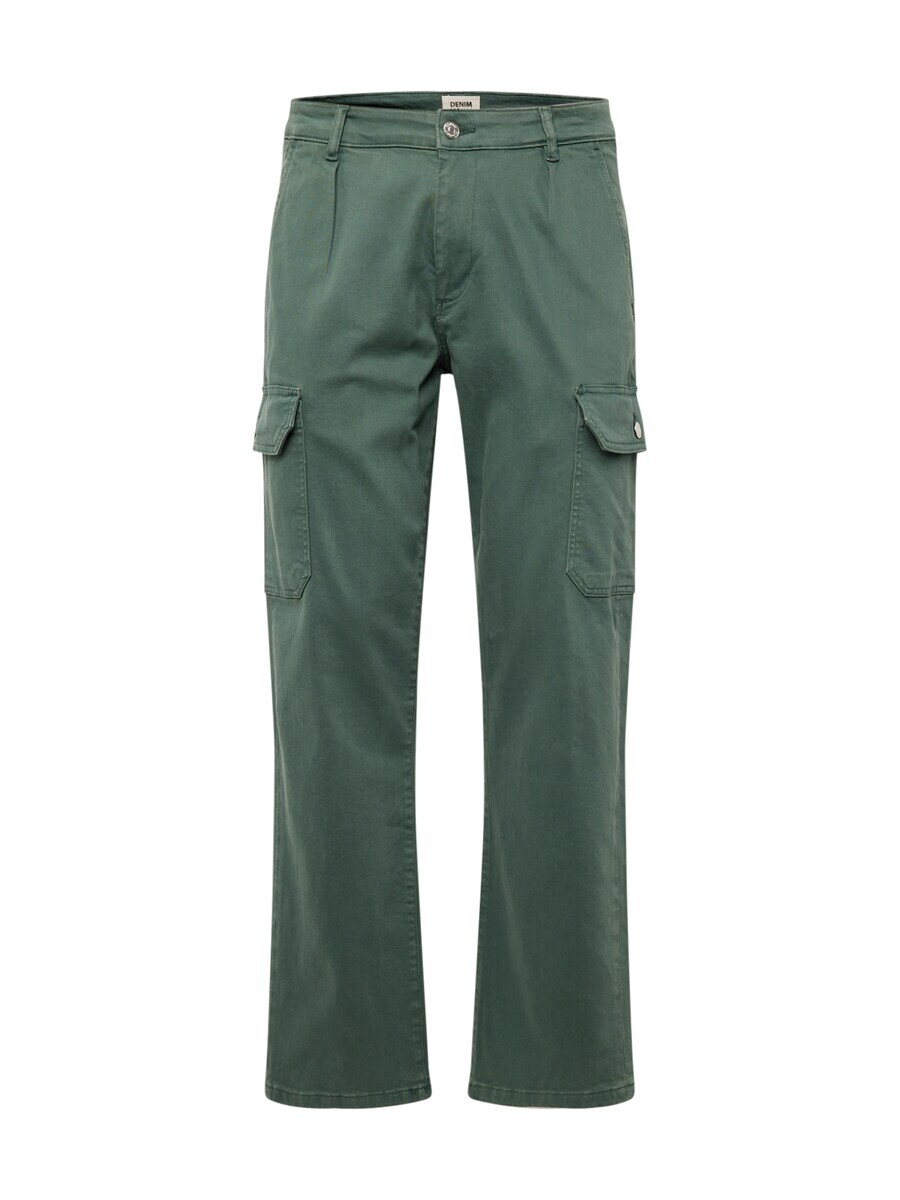 

Брюки-карго Denim Project Regular Cargo Pants, зеленый