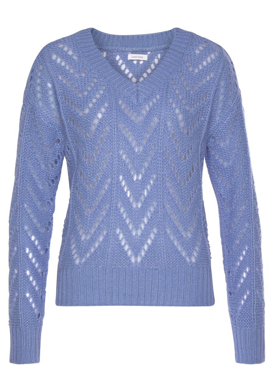 

Тонкий вязаный свитер VIVANCE Sweater, синий