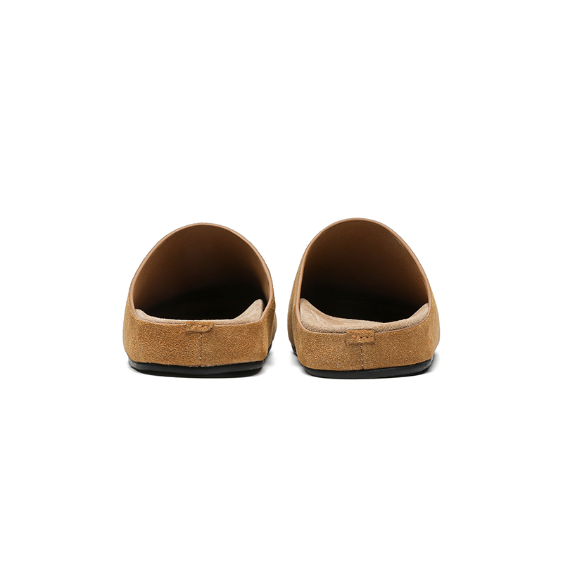 Chibang ЭВА тихие устойчивые к истиранию закрытые тапочки унисекс - каштан, цвет Chestnut — фото 3