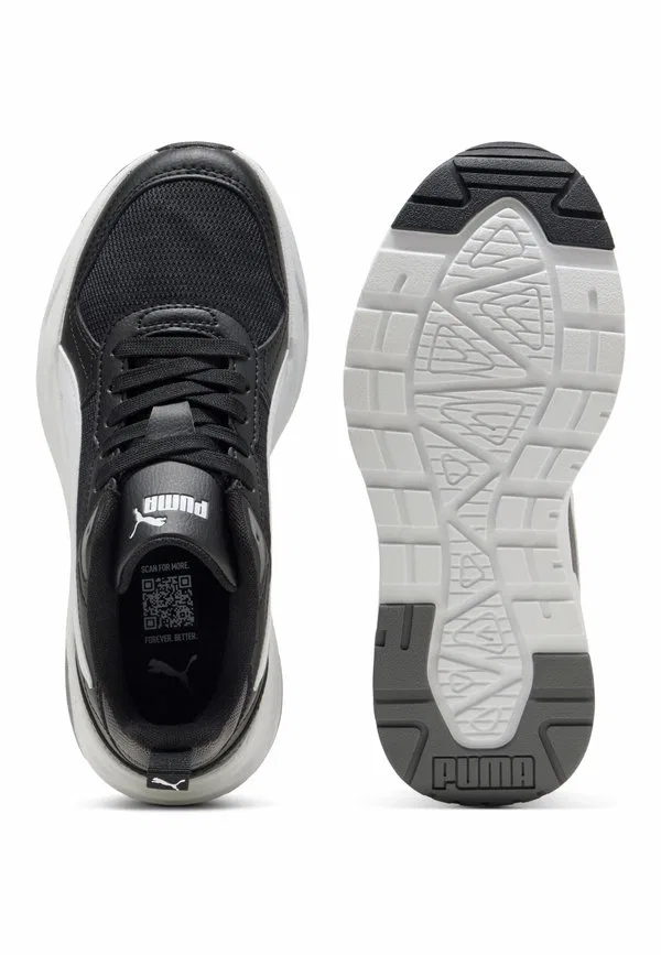 Кроссовки trinity 2 lt jr, черные, белые, темно-серые Puma, Black- White-Cool Dark Gray — фото 3