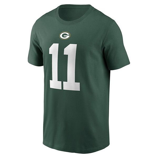 Футболка с именем и номером Джейдена Рида Green Bay Packers Nike — фото 3