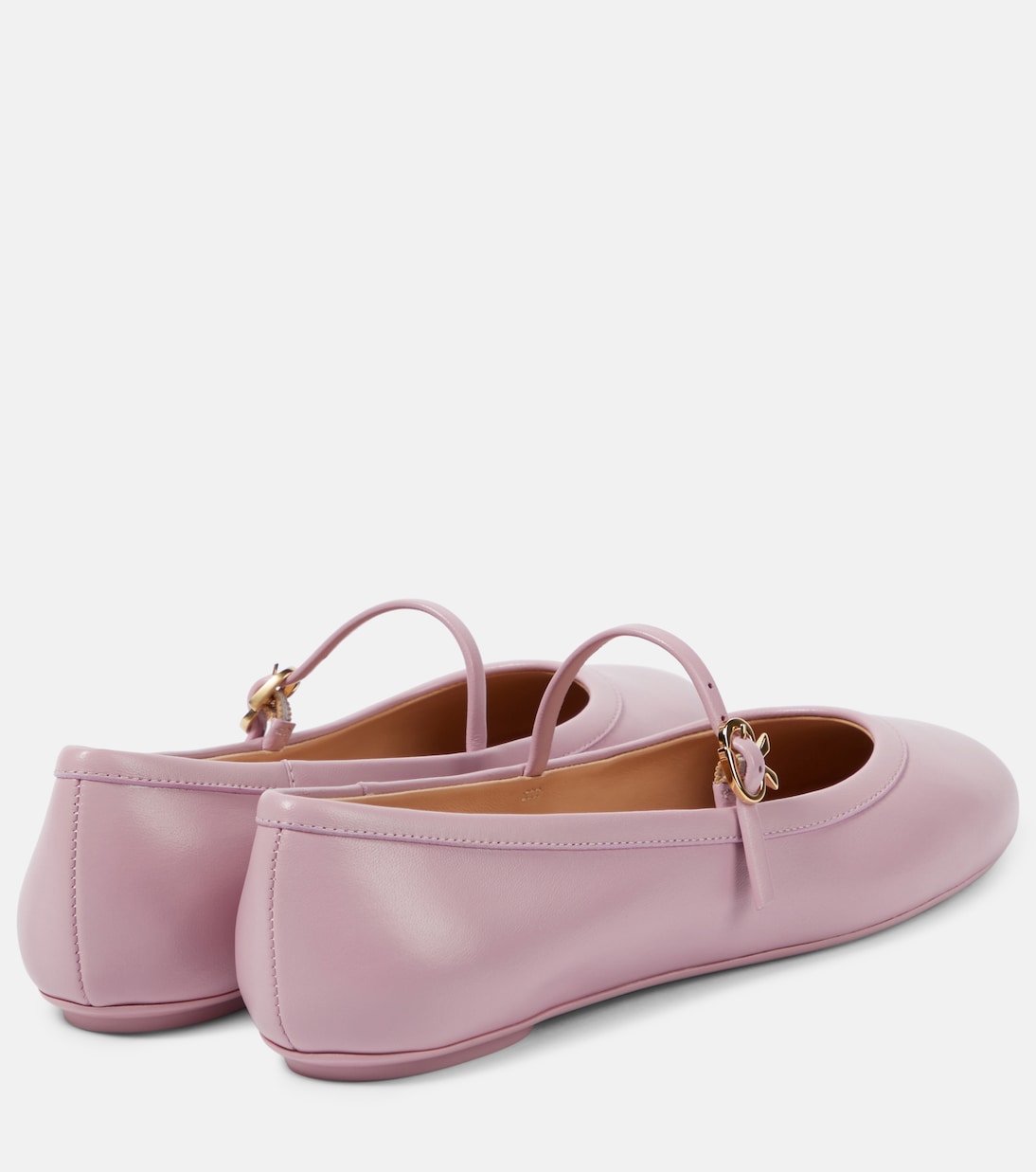 Туфли Мэри Джейн из кожи Карла Gianvito Rossi, Sugar — фото 3