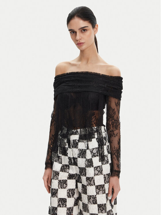 

Боди облегающее 105010 A2EM Pinko, черный