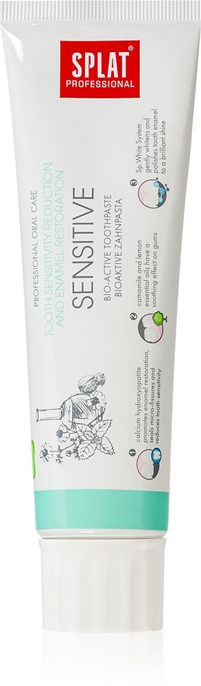 

Профессиональная зубная паста для чувствительных зубов Splat, 100 мл