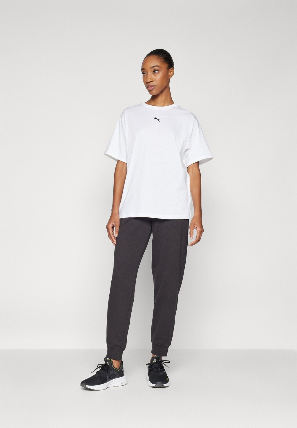 

Спортивные брюки SMALL LOGO COMFORT HIGH WAIST SWEATPANTS Puma, черный