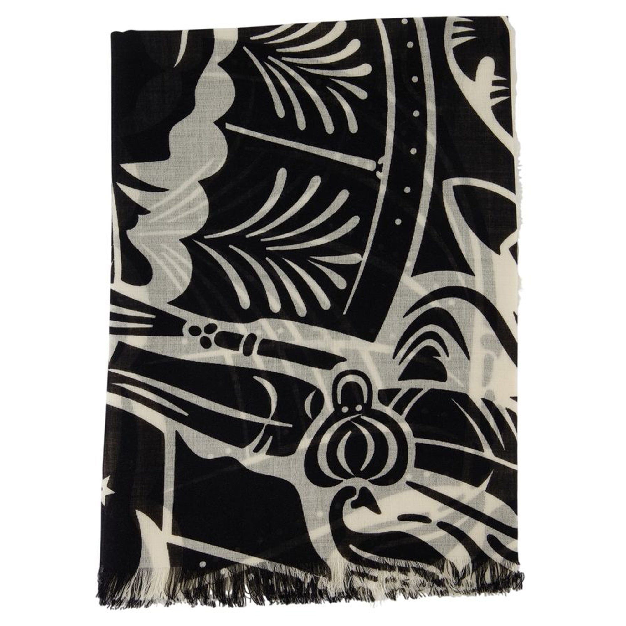 

Большой шарф Ekd - Burberry - Шерсть - Черный Burberry, черный