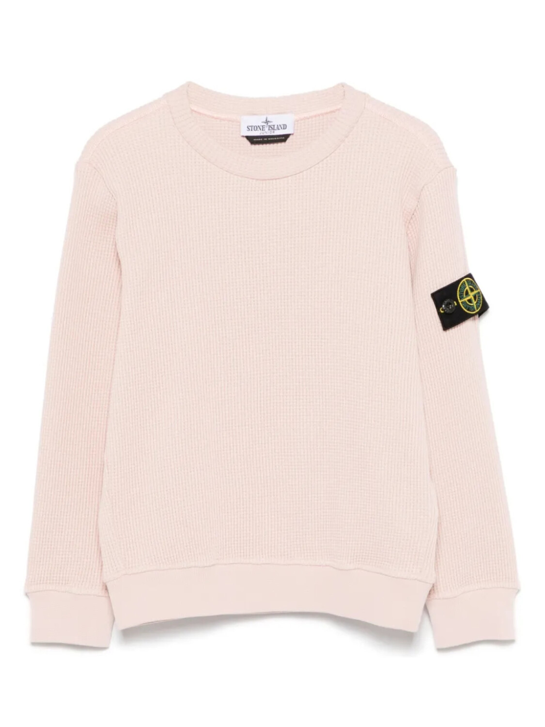 

Толстовка с изображением компаса от Stone Island Junior, розовый