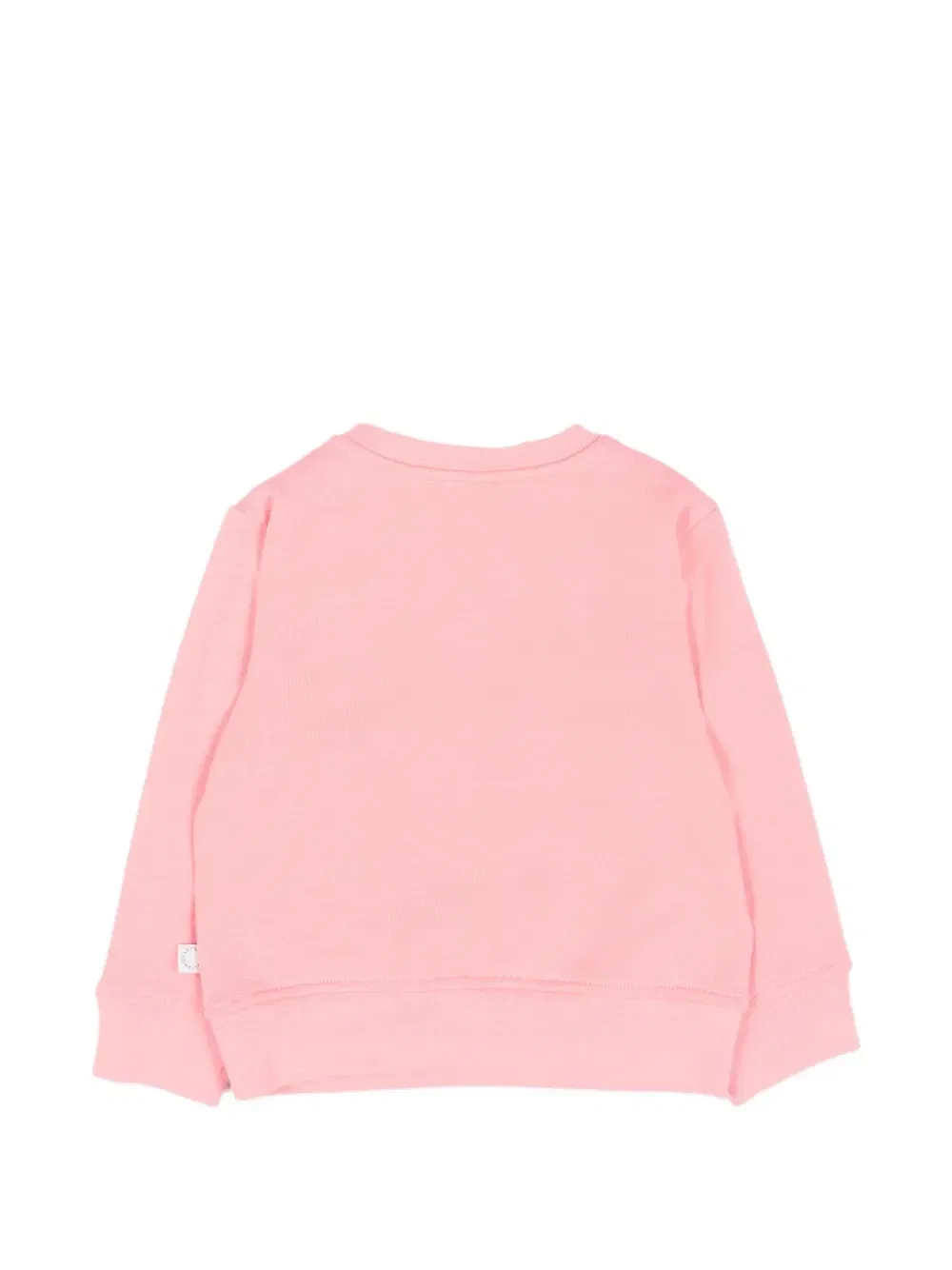 Толстовка с круглым вырезом и цветочным принтом Stella McCartney Kids, розовый — фото 2