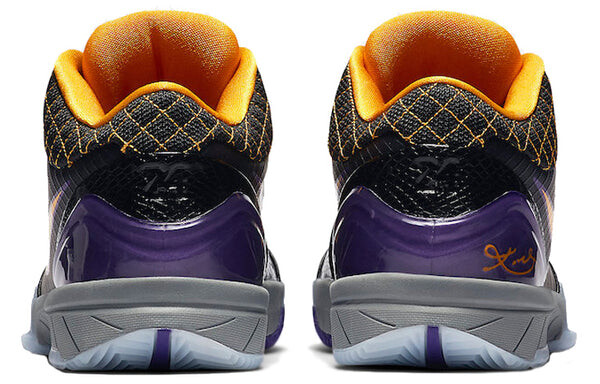 Кроссовки zoom kobe 4 protro Nike, черный — фото 3
