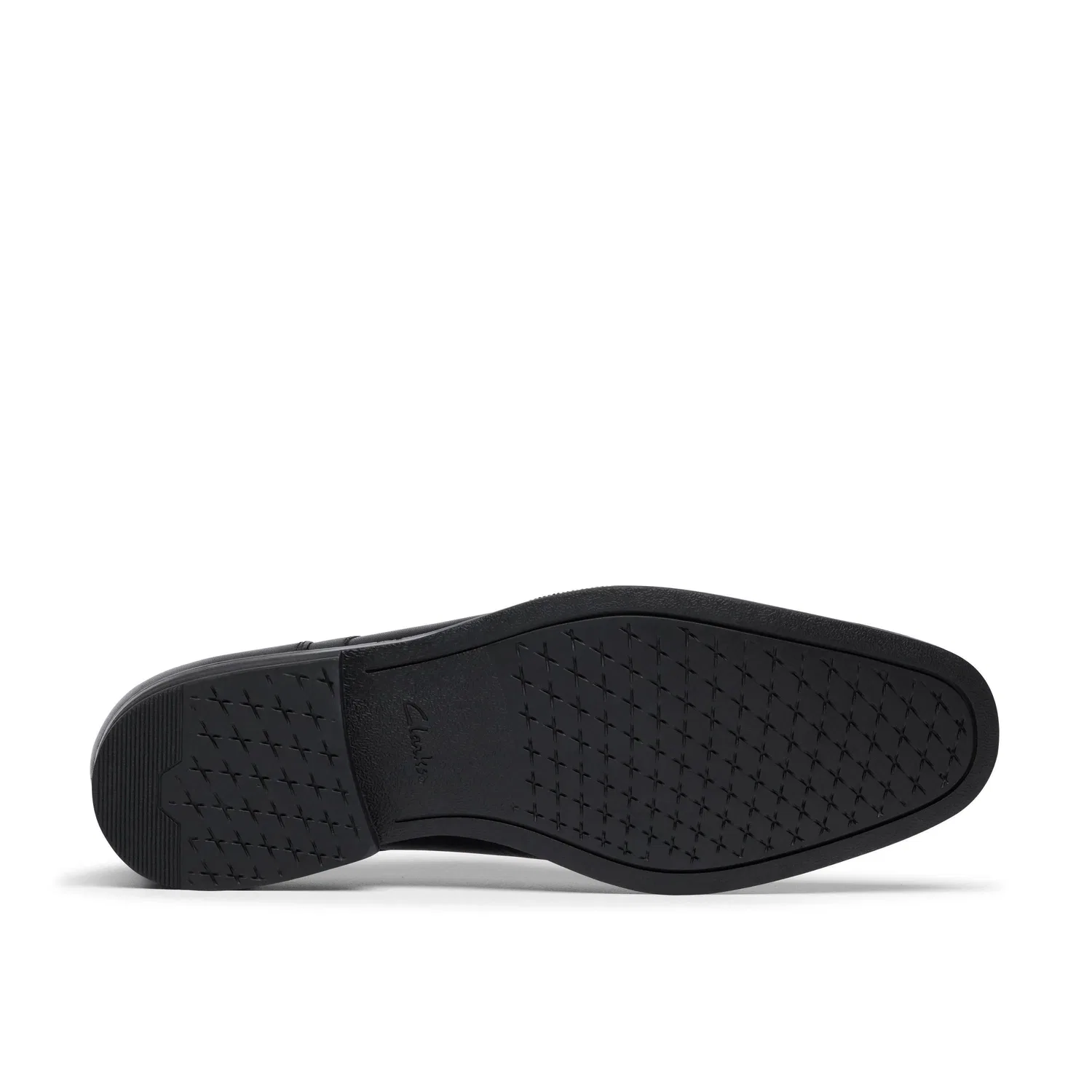 Туфли оксфорд кожаные с мыском Clarks, черный — фото 3
