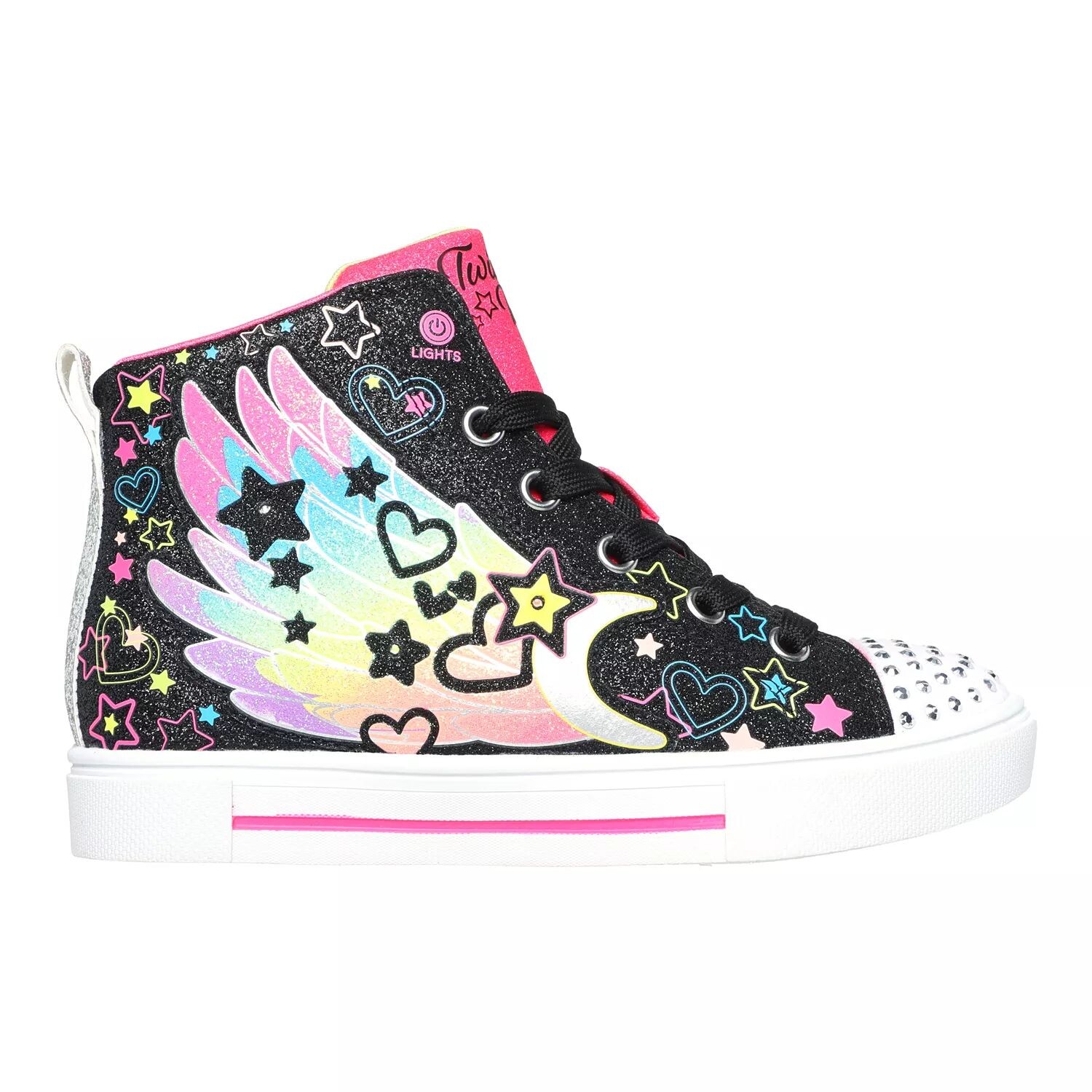 

Кроссовки для девочек Skechers Twinkle Toes Twinkle Sparks Galaxy Glitz Skechers