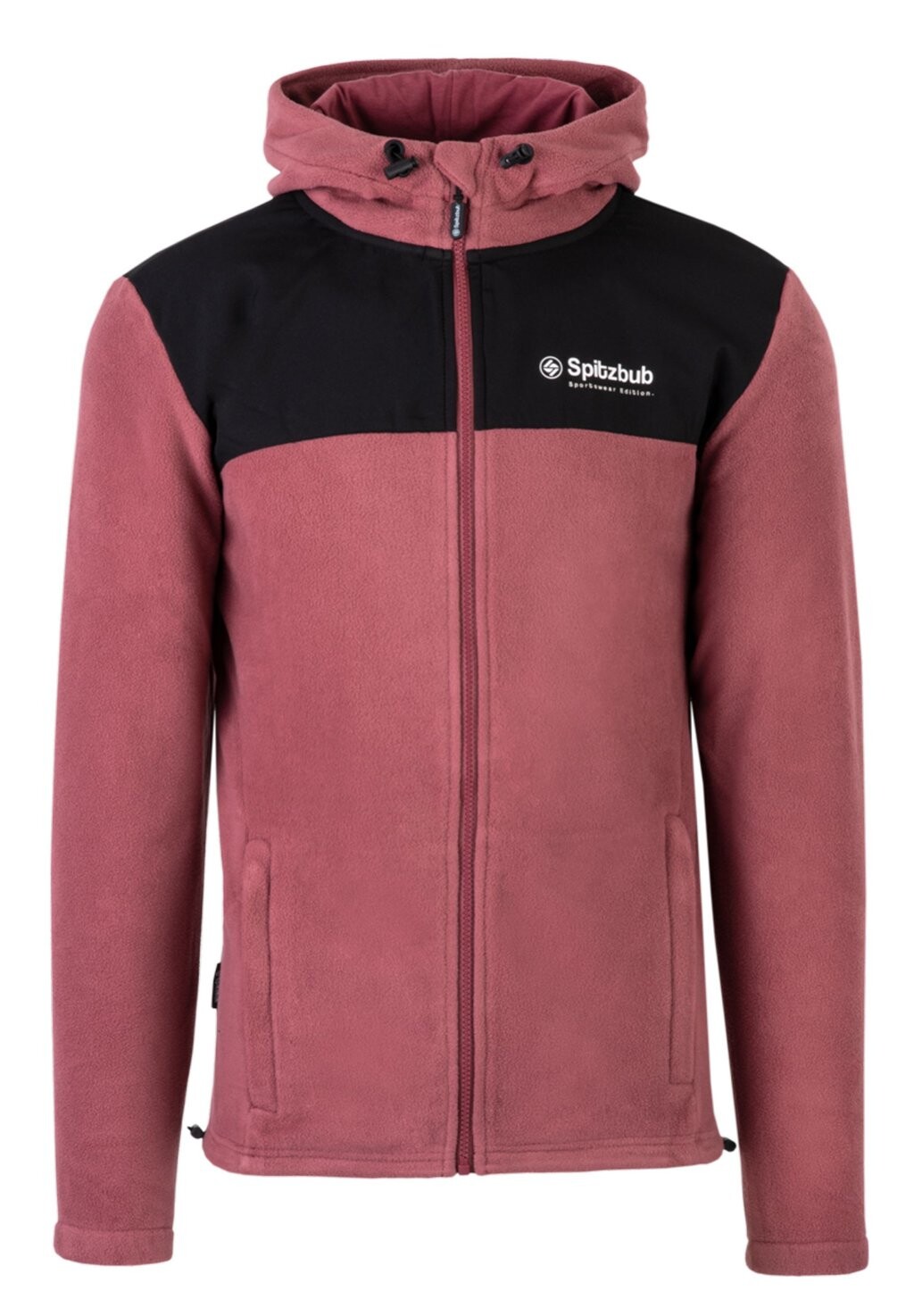 

Флисовая куртка MIT KAPUZE UND LOGOPRINT Spitzbub, цвет bordeaux
