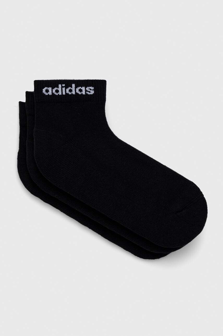 

3 упаковки носков adidas, черный