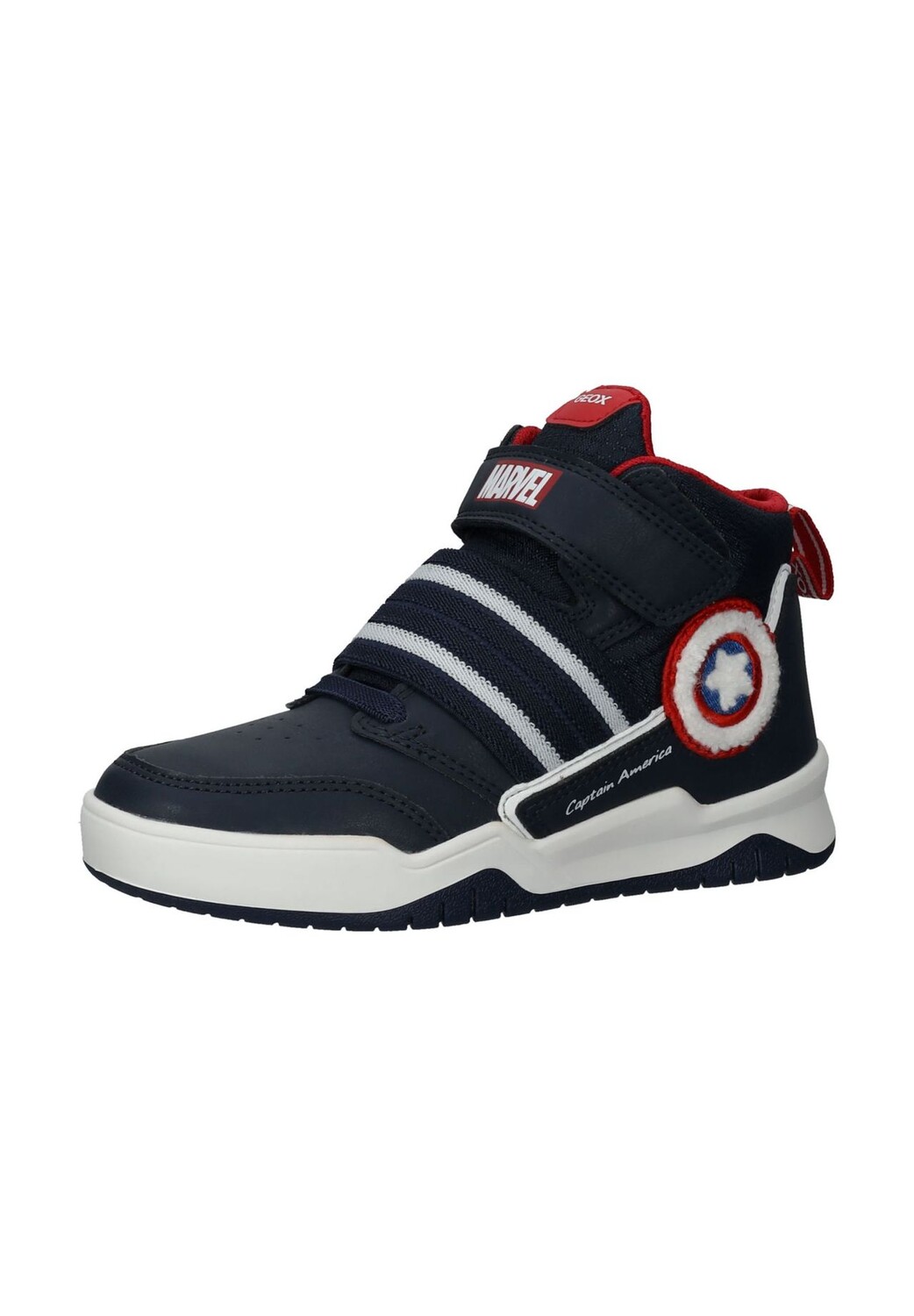 

Кроссовки из искусственной кожи/текстиля GEOX, цвет Navy/Rot