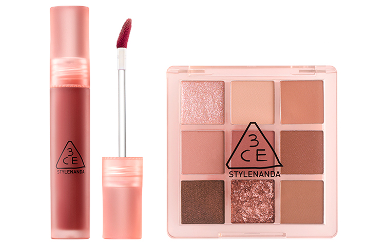 Набор косметики Play Makeup, 2 предмета, легкое нанесение, стойкий цвет, увлажняющий 3CE