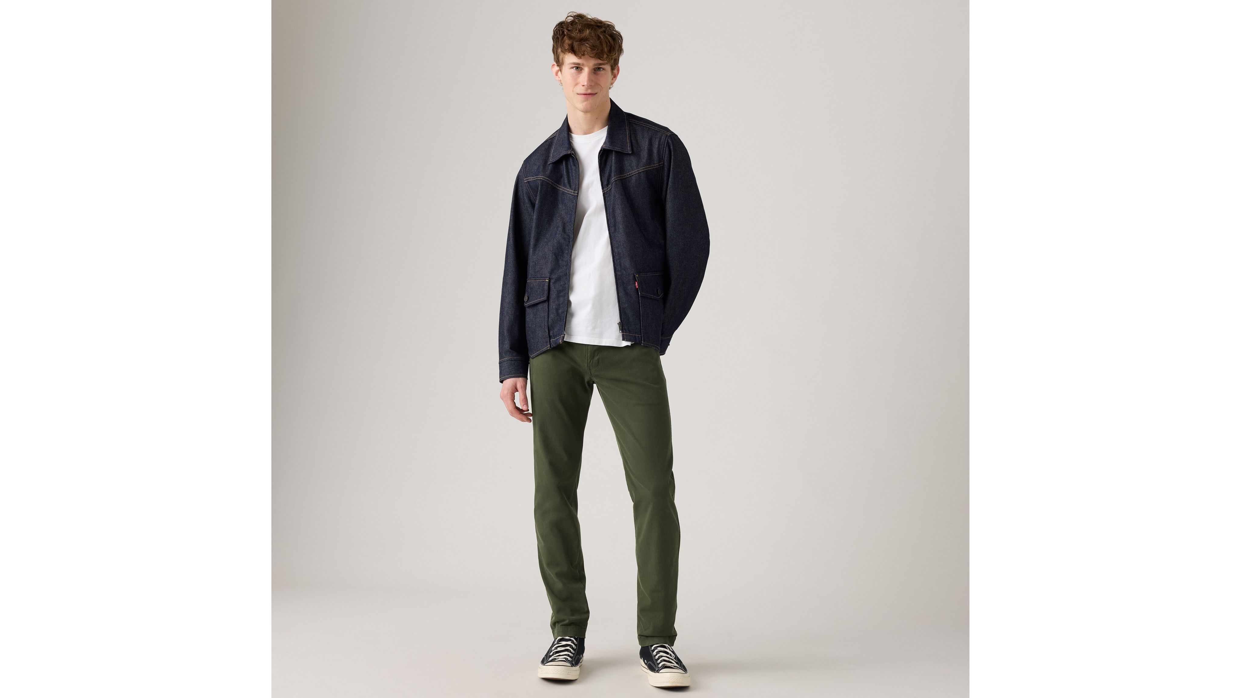 

Мужские брюки Xx Chino Standard Taper Fit Levi's, Duffel Bag Shady Garment Dye - Green