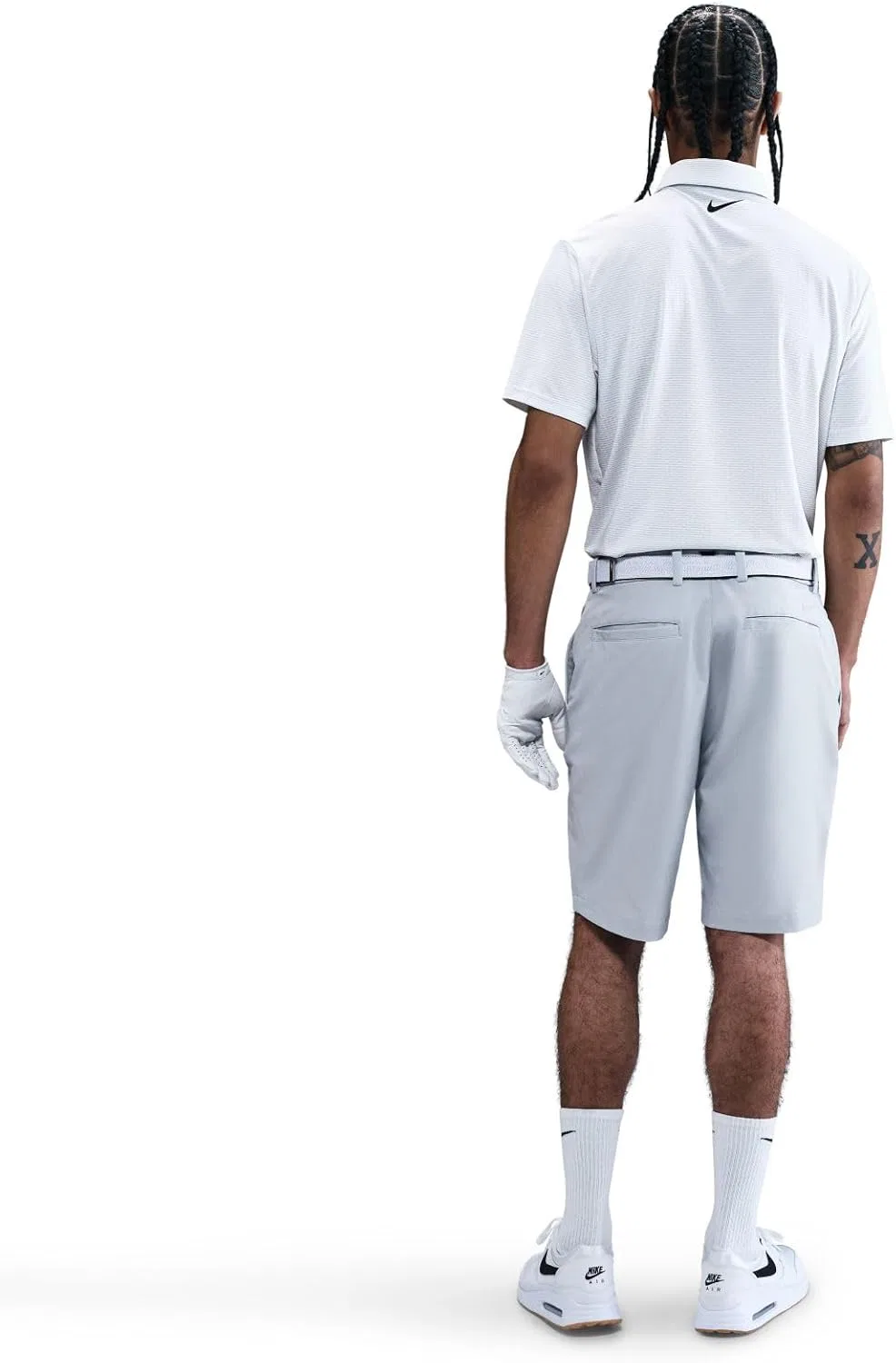 Шорты Nike Dri-FIT, цвет Wolf Grey — фото 3