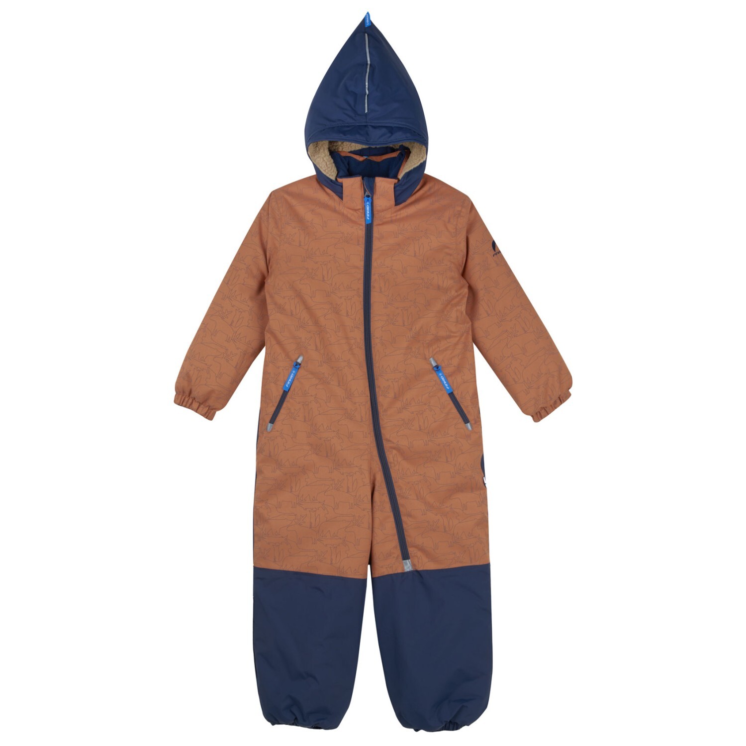 

Комбинезон Finkid Turva Ice, цвет Almond/Navy