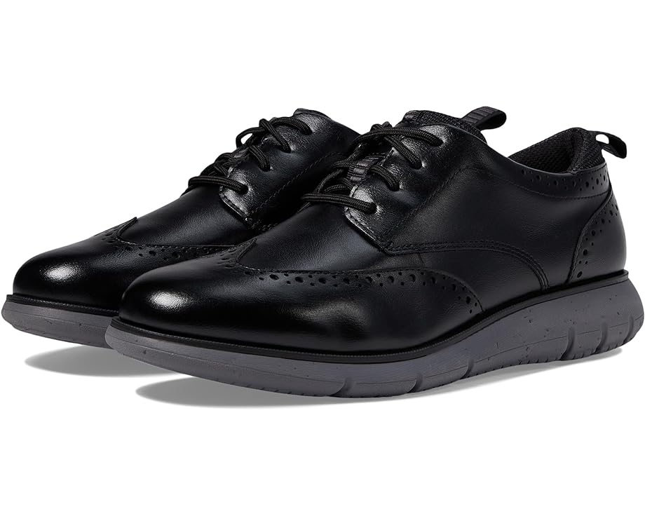 

Кроссовки Nunn Bush Stance Wing Tip Oxford, черный, Серый;черный, Кроссовки Nunn Bush Stance Wing Tip Oxford, черный