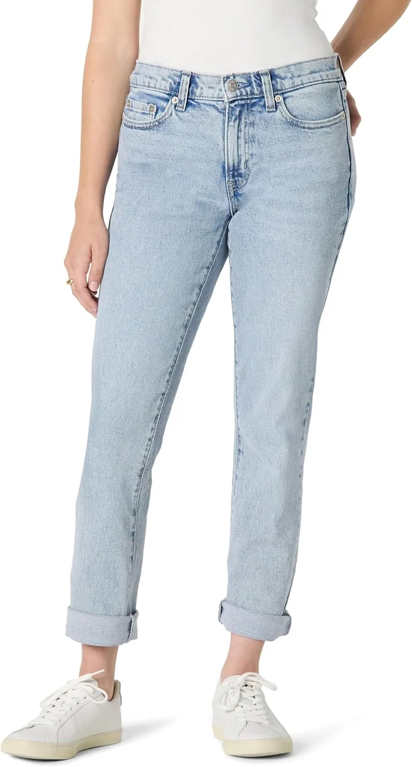 

Amazon Essentials Женские джинсы бойфренды укороченные с низкой посадкой