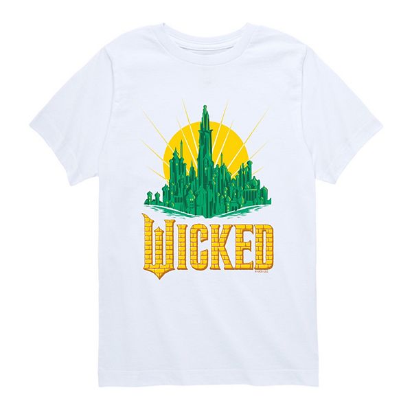 

Футболка с принтом Wicked for Good для мальчиков 8-20 Licensed Character, White