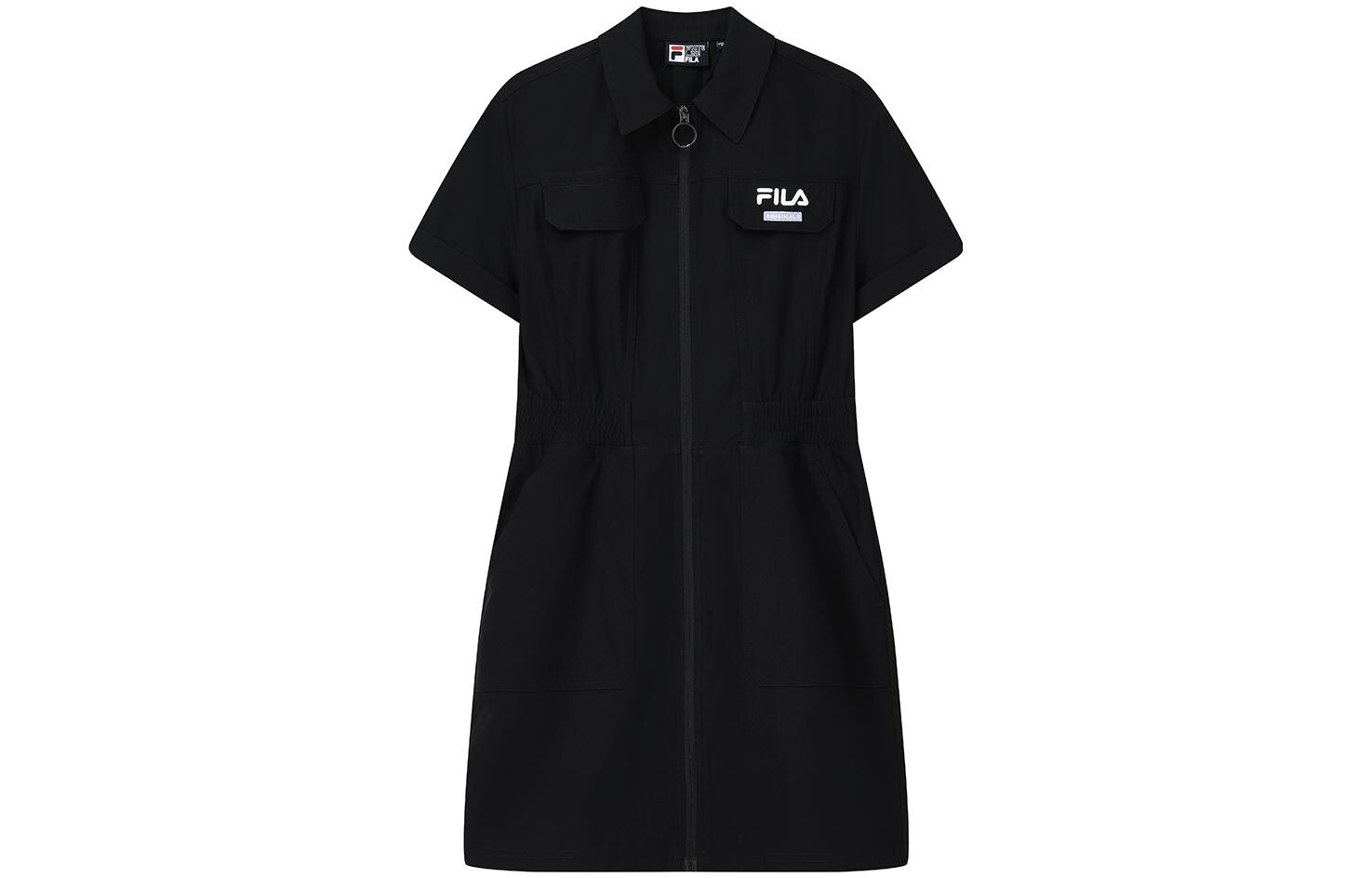 

FILA Женские шорты-платье с рукавами, цвет Black