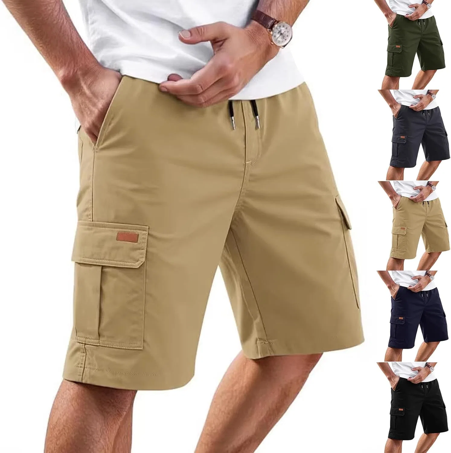 Шорты для активного отдыха мужские Cargo, Khaki
