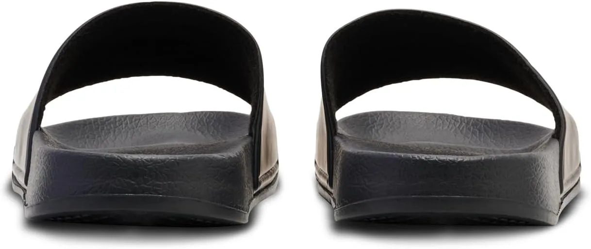 Сандалии Hummel Unisex Pool Slide BadgeSlide, черный — фото 3