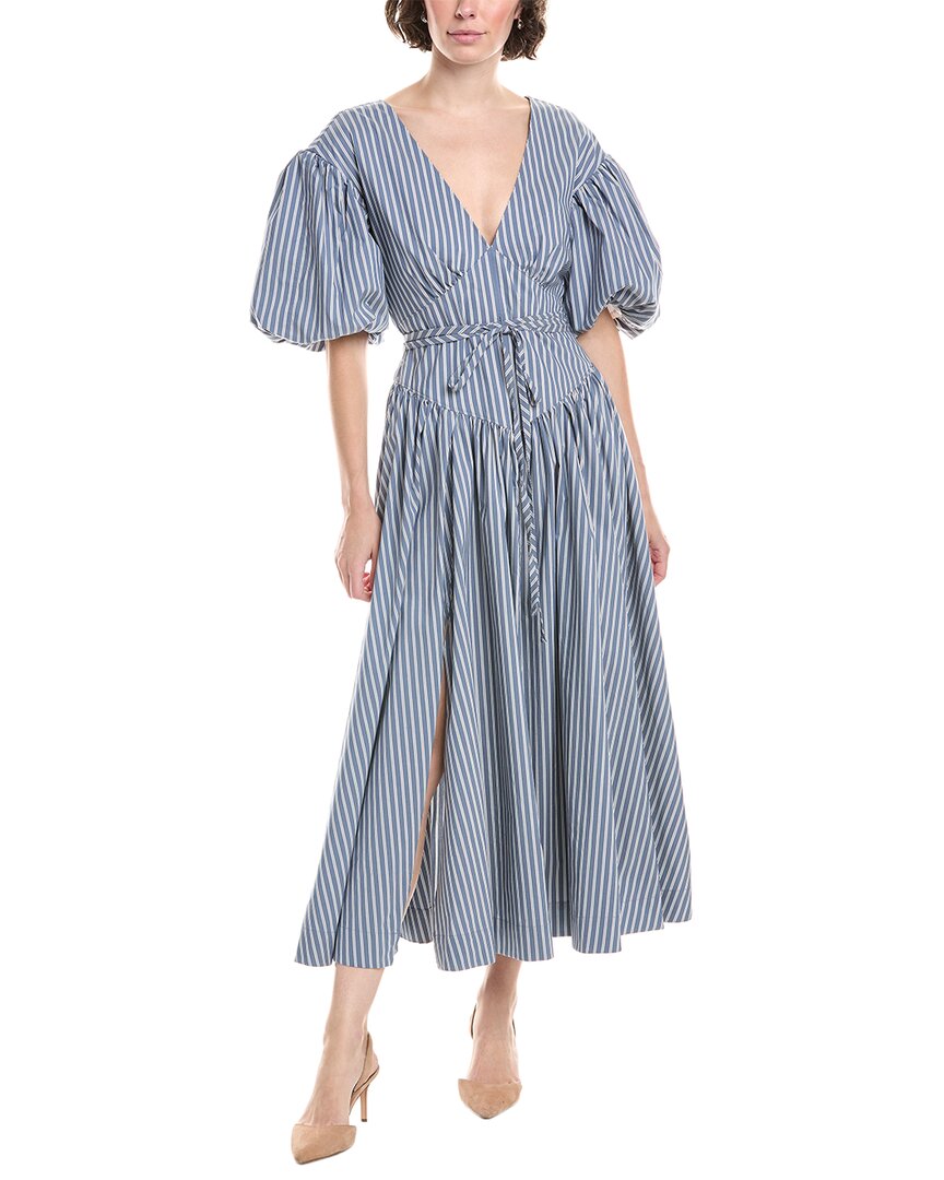 

Платье Sabrina Stripe Stassie от Cinq à Sept, синий