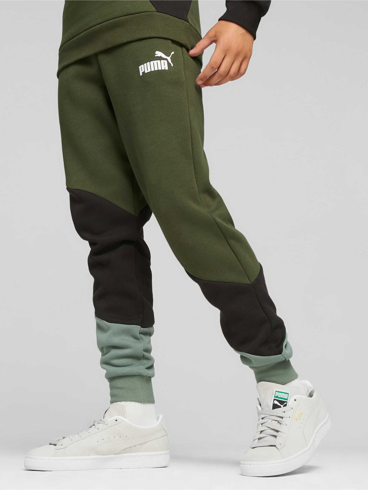 

Спортивные брюки Puma POWER CAT Sweatpants FL B, зеленый